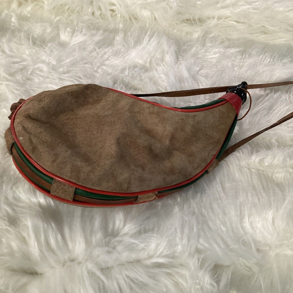 Bota Bag Flask Water Wine Bottle Canteen 1 Liter Sueded Leather Made In Spain! - Picture 3 of 6